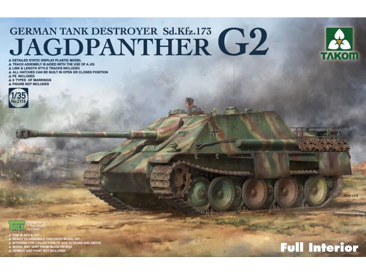 Niszczyciel Jagdpanther Ausf.G2 2118 Takom