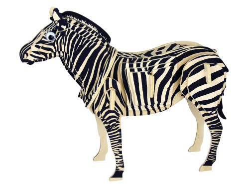 Zebra składanka drewniana M050
