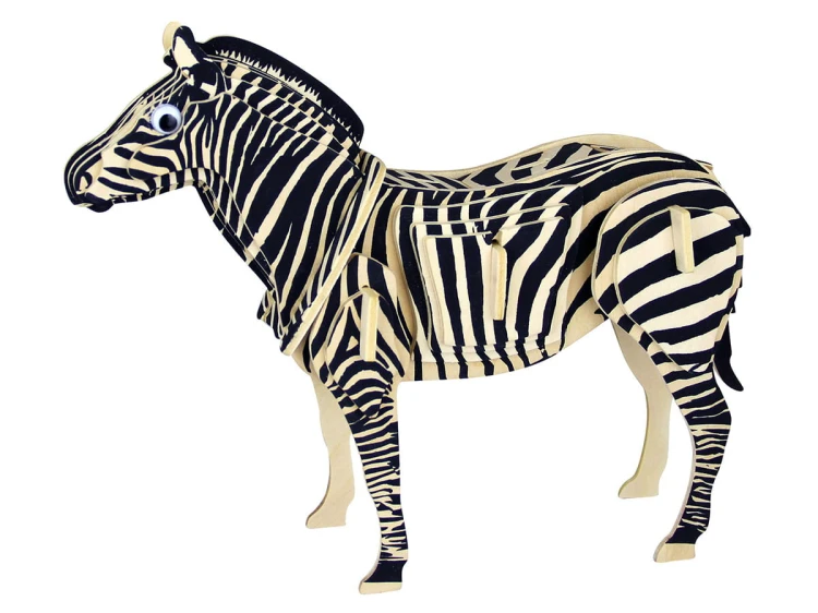 Zebra składanka drewniana M050