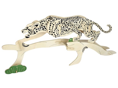 Leopard składanka drewniana M049