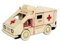 Samochód Ambulans składanka drewniana puzzle 3D P297 Sea-Land