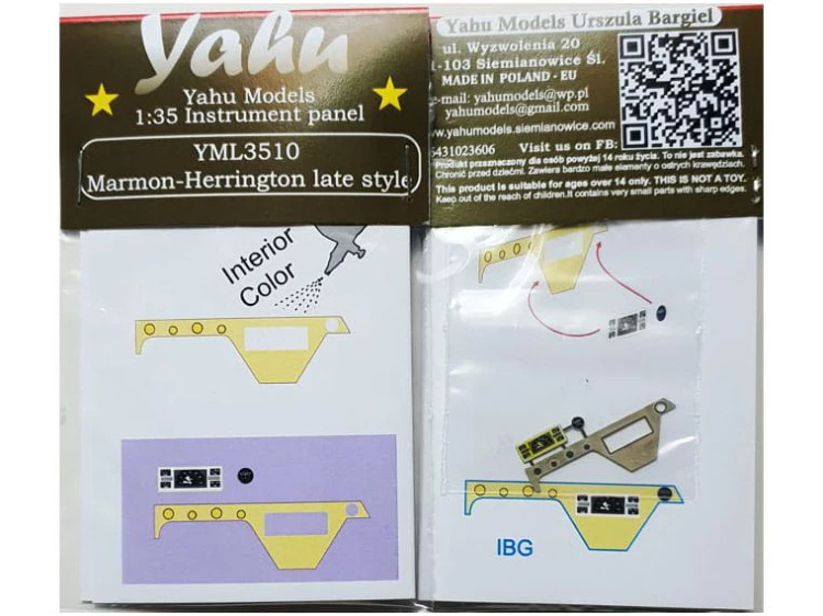 Fototrawiona tablica do Marmon-Herrington YML3510 Yahu