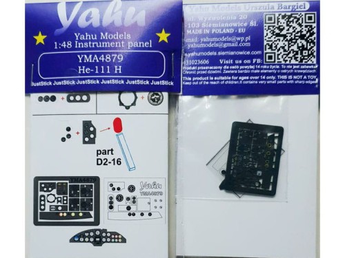 Fototrawiona tablica do He 111H YMA4879 Yahu
