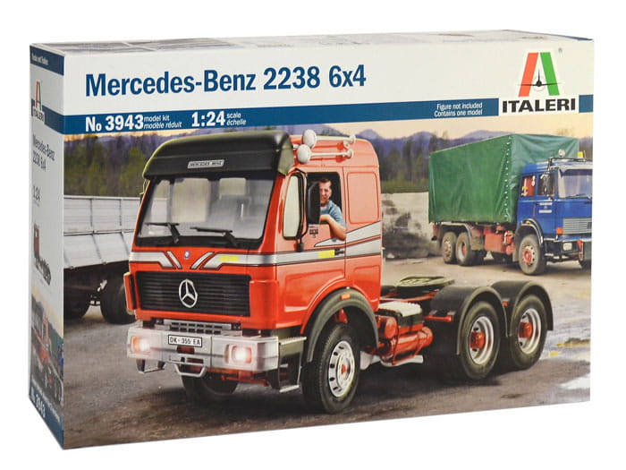 Mercedes-Benz 2238 6x4 3943 Italeri