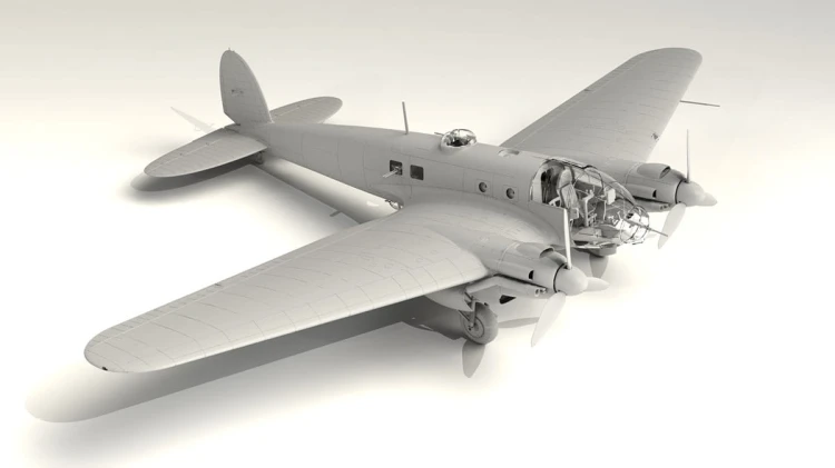 Samolot Heinkel He 111H-20 48264 ICM