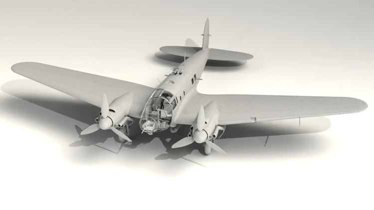 Samolot Heinkel He 111H-20 48264 ICM
