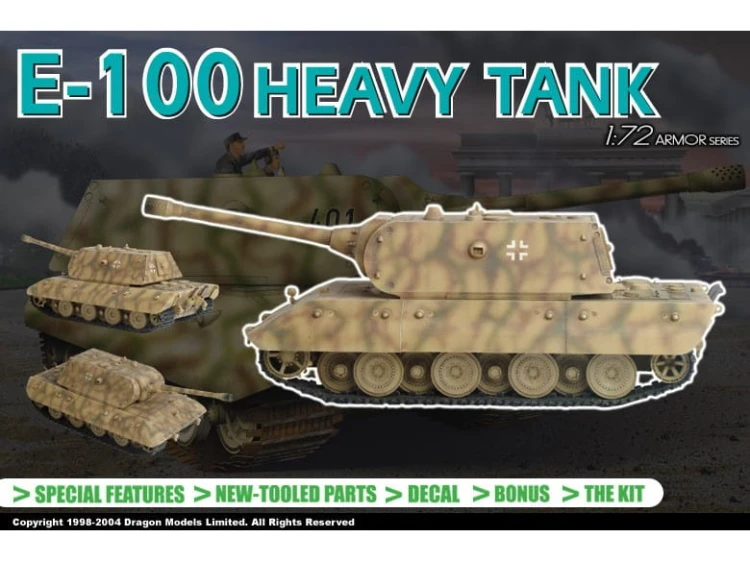 Czołg PzKpfw E-100 7256 Dragon