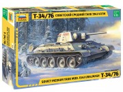 Czołg T-34/76 model 1943 3689 Zvezda
