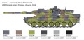Czołg Leopard 2A6 6567 Italeri