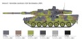 Czołg Leopard 2A6 6567 Italeri