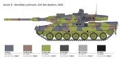 Czołg Leopard 2A6 6567 Italeri