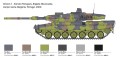 Czołg Leopard 2A6 6567 Italeri