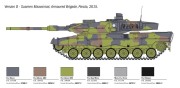 Czołg Leopard 2A6 6567 Italeri