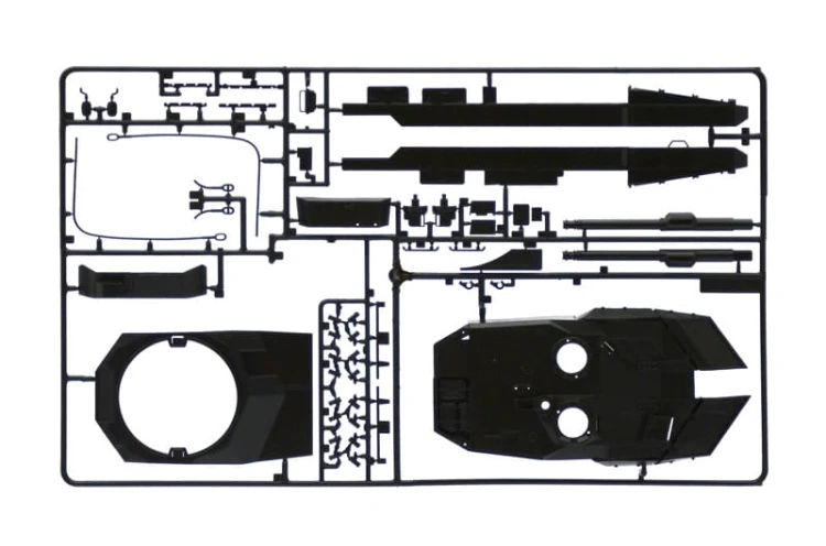 Czołg Leopard 2A6 6567 Italeri