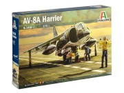 Samolot McDonnell AV-8A Harrier 1410 Italeri