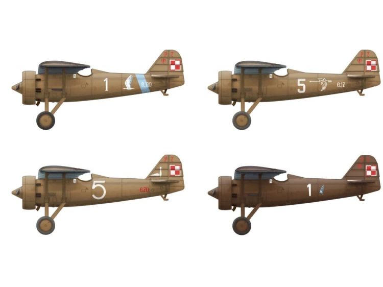 Samolot PZL P.7A 70006 Arma Hobby