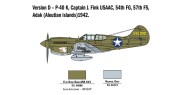 Samolot Curtiss P-40 E/K Kittyhawk 2795 Italeri