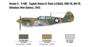 Samolot Curtiss P-40 E/K Kittyhawk 2795 Italeri