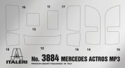 Mercedes Benz Actros MP3 3884 Italeri