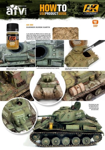Weathering Summer Kursk earth AK080 AK Interactive