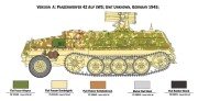 Wyrzutnia 15cm Panzerwerfer 42 auf sWS 6562 Italeri