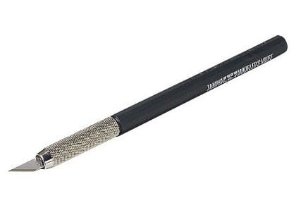 Nożyk modelarski (black) 25 ostrzy 74040 Tamiya