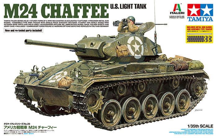 Czołg M24 Chaffee 37020 Tamiya