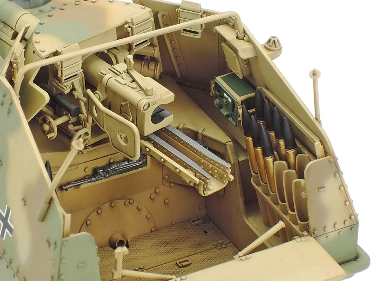 Niszczyciel czołgów Marder III Sd.Kfz.138 Ausf.M Normandy Front 35364 Tamiya