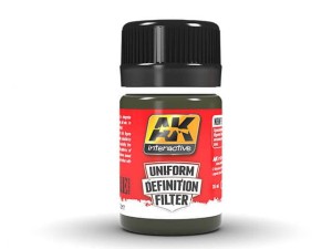 Filtr Uniform filter green glaze