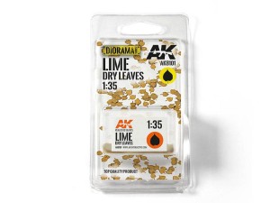 Suche liście limonki