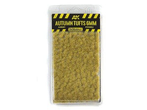 Jesienna trawa kępki 6mm