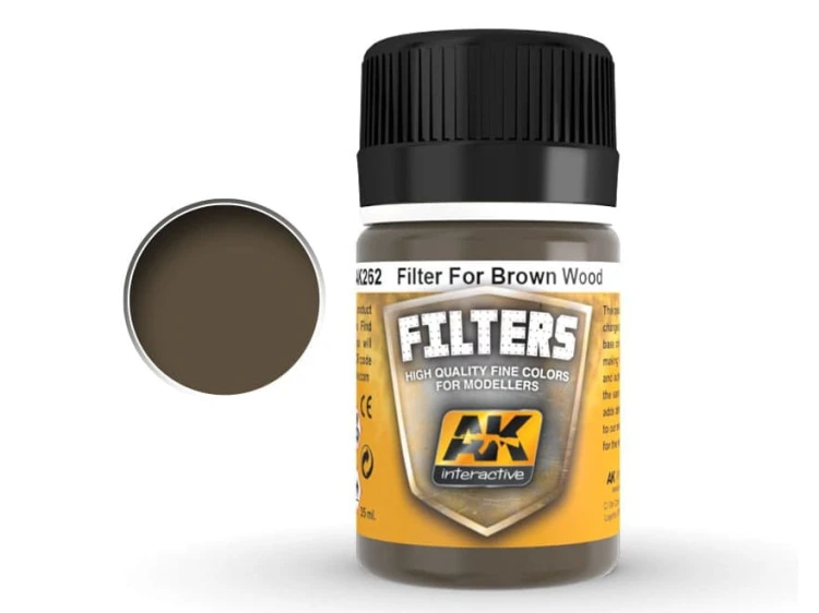 Filtr Filter for brown wood AK262 AK Interactive