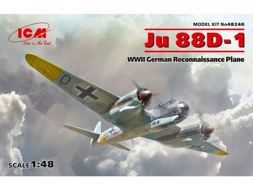 Samolot Junkers Ju 88D-1 48240 ICM