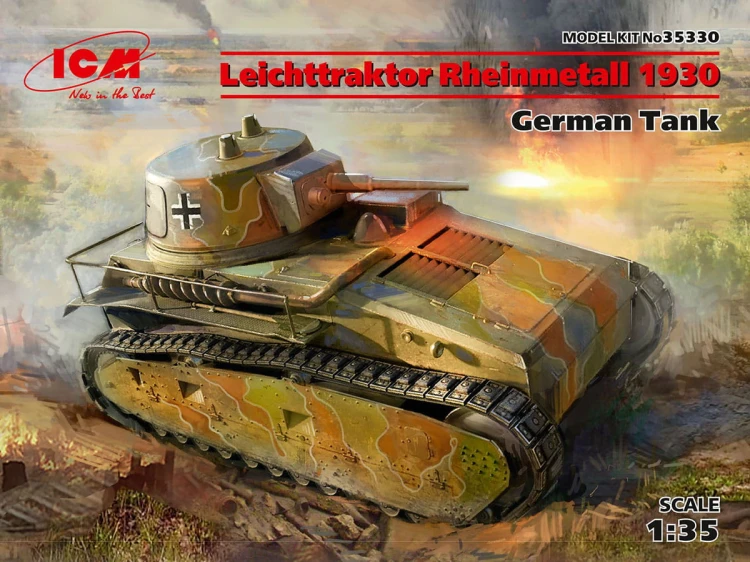 Czołg Leichttraktor Rheinmetall 1930 35330 ICM