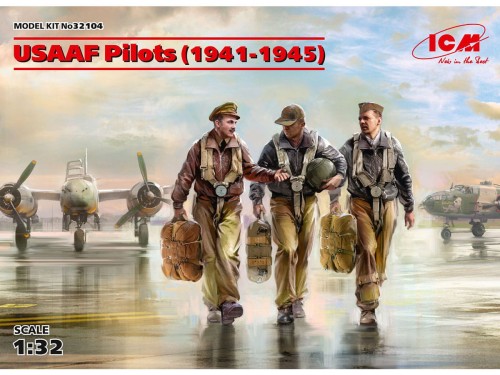 Figurki Piloci USAAF 1941-1945 32104 ICM