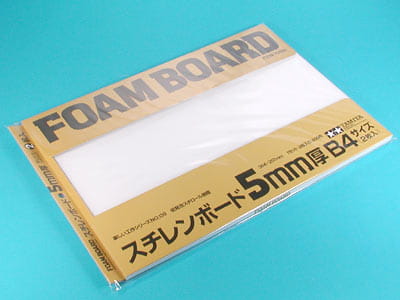 Płyta piankowa biała B4 5mm 70139 Tamiya