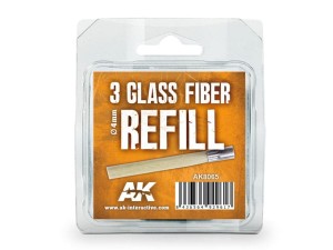 Wkłady włókno szklane 4mm