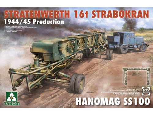 Suwnica Strabokran 16t Hanomag SS100 2124 Takom