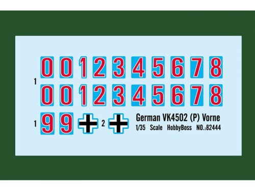 Czołg VK4502 (P) Vorne 82444 Hobby Boss