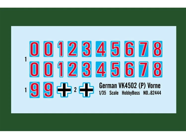 Czołg VK4502 (P) Vorne 82444 Hobby Boss