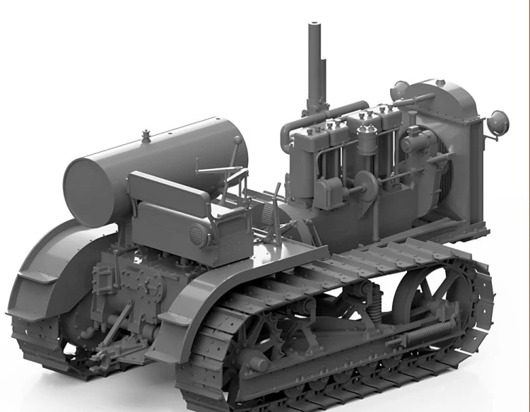Ciągnik gąsienicowy Caterpillar Sixty 35006 Thunder Model