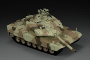 Czołg Leopard 2A7+ TS042 Meng