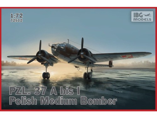 Samolot PZL.37A bis I Łoś 72512 IBG Models