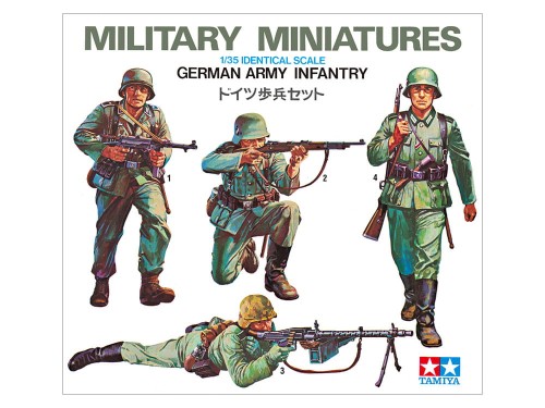 Figurki niemiecka piechota 35002 Tamiya