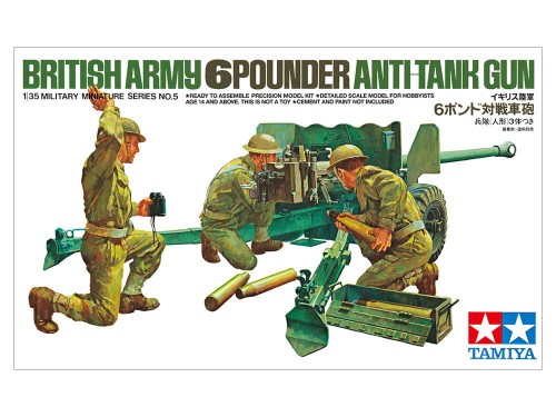 Armata 6-funtowa 6-pounder 35005 Tamiya