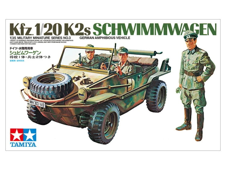 Amfibia VW Schwimmwagen Typ 166 35003 Tamiya