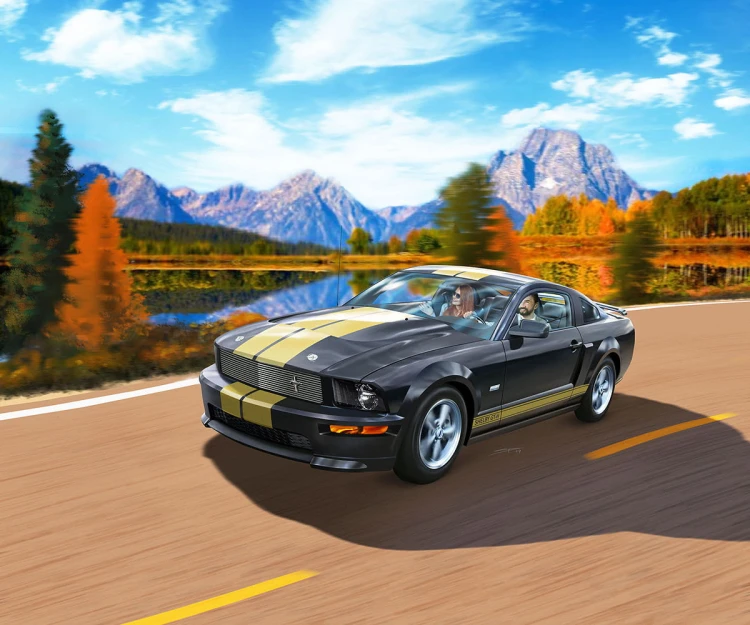 Ford Mustang Shelby GT-H 2006 07665 Revell