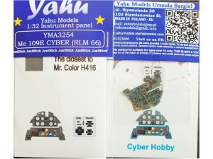 Fototrawiona tablica do Me 109 E