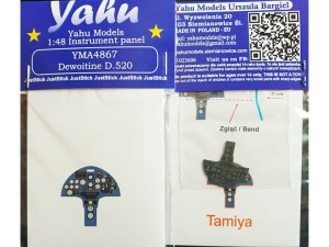 Fototrawiona tablica do Dewoitine D.520