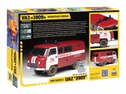 UAZ 3909 wóz strażacki 43001 Zvezda